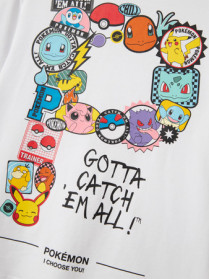 NAME IT T-shirt Jeno Pokemon Bright White